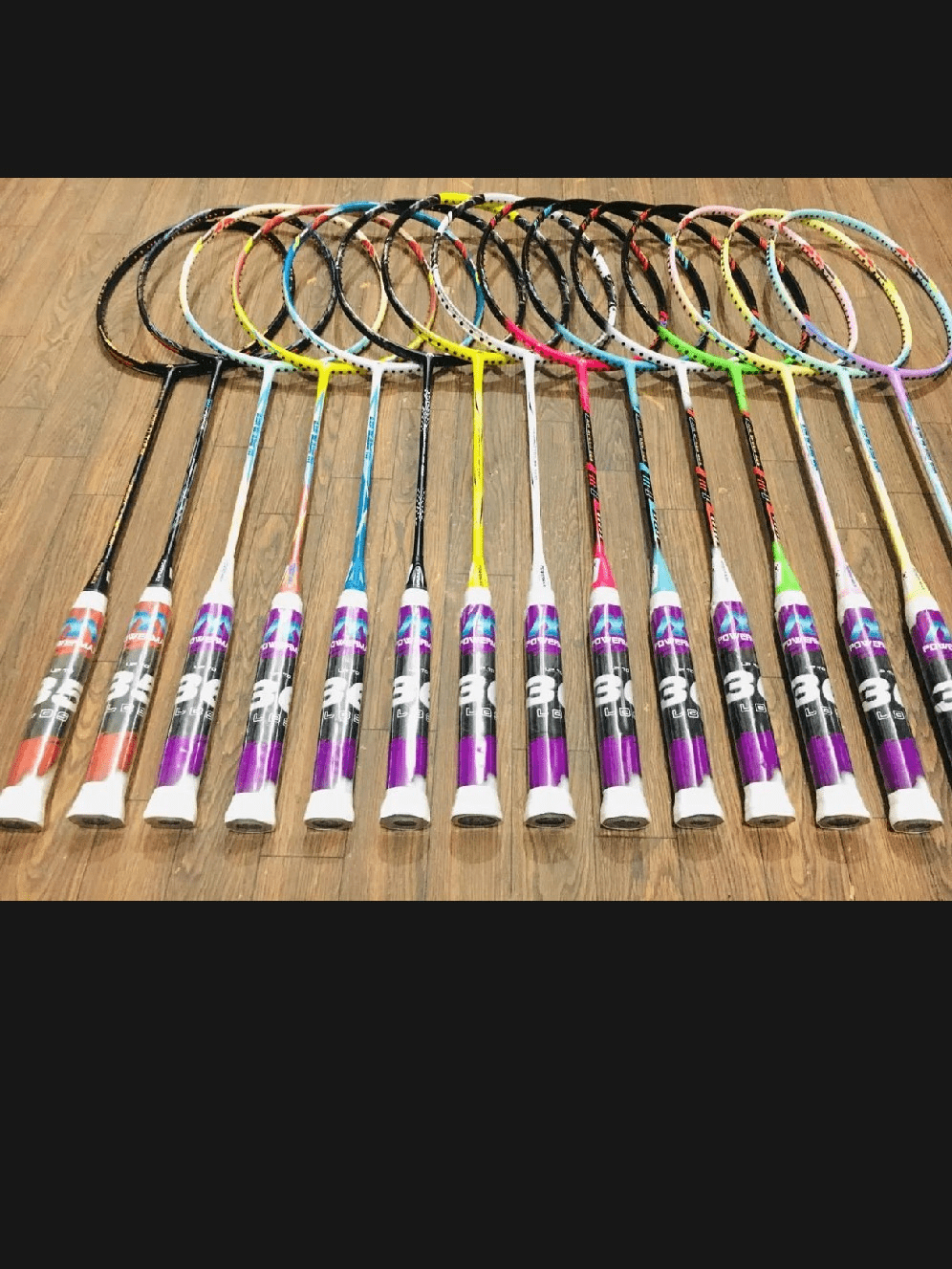 Power Max Korean edition badminton racket 36lbs original product Power Max Korean edition badminton racket 36lbs original product